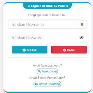 Register PGRI Nduga - Persatuan Guru Republik Indonesia Cabang Nduga